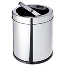 Lixeira Inox com Tampa Basculante 5,4 Litros - 3032/202 - BRINOX