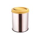 Lixeira Inox Com Tampa Flip-Top (Basculante) 15 Litros