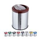 Lixeira Inox Com Tampa Flip Top Basculante 15 Litros Lixo Lixeira Inox Com Tampa Flip Top Basculante 15 Litros Lixo