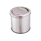 Lixeira Inox Com Tampa Flip-TopInox (Basculante) 20 Litros Largo Lixeira Inox Com Tampa Flip-TopInox (Basculante) 20 Litros Largo