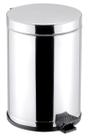 Lixeira Inox Cozinha Banheiro Escritório 10,5L Pedal Com Recip. Interno Plástico Lixeira Inox Cozinha Banheiro Escritório 10,5L Pedal Com Recip. Interno Plástico