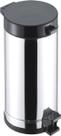 Lixeira Inox Cozinha Escritório 15L Pedal Com Recip. Interno Plástico Lixeira Inox Cozinha Escritório 15L Pedal Com Recip. Interno Plástico