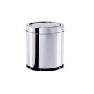 Lixeira Inox Decorline 5,4 Litros Com Tampa Basculante 20 cm de Altura em Aço Inoxidável Brinox - 3032/202