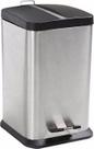Lixeira Inox Jaspe Quadrada 12 Litros Mor Lixeira Inox Jaspe Quadrada 12 Litros Mor
