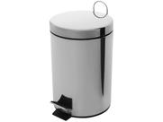 Lixeira Inox para Banheiro com Pedal 5L Brinox Lixeira Inox para Banheiro com Pedal 5L Brinox