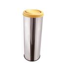 Lixeira Inox Para Banheiro Reciclável 50 Litros Com Tampa