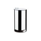 Lixeira Inox Pedal 50 Litros Decorline Lixeiras ø 37x60,5 Cm Inox