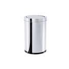 Lixeira Inox Tampa Basculante 21,2 L Decorline Ø25x46cm Brinox