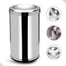 Lixeira Inox Tampa Basculante 9L Banheiro Cozinha Chão Martinazzo