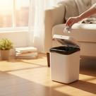Lixeira Inteligente Recarregável 12 Litros Automática Sensor Tampas Sortidas Cozinha Lixeira Inteligente Recarregável 12 Litros Automática Sensor Tampas Sortidas Cozinha