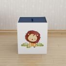 Lixeira Kit Higiene MDF c Tampa Quarto Infantil Safari Selva Lixeira Kit Higiene MDF c Tampa Quarto Infantil Safari Selva