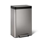 Lixeira Kohler 20940-ST 49 L em aço inoxidável com pedal