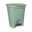 Lixeira Lata De Lixo Com Pedal Plástica 15 Litros Colorida Reforçada Cesto Cozinha Banheiro