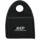 Lixeira Lixinho Automotiva Carro Carpete Logo Bordado Jeep para Câmbio Preta