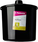 Lixeira Multiuso 6 Litros Plastico com Tampa Atlas Lixeira Multiuso 6 Litros Plastico com Tampa Atlas