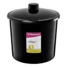Lixeira multiuso 6 lts preta pr10148 - primafer