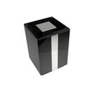 Lixeira One Soul Spirit Be Nox Polido Preto 5l - Zen Design