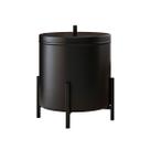 Lixeira Para Banheiro e Cozinha Level Preto 6L - Dream Home Lixeira Para Banheiro e Cozinha Level Preto 6L - Dream Home