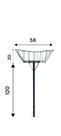Lixeira para calçada e rua Lixeira para calçada e rua