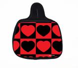 Lixeira Para Carro Neoprene Lixo Car Personalizado Corações Lixeira Para Carro Neoprene Lixo Car Personalizado Corações