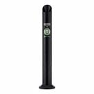 Lixeira Para Copos Descartáveis Água Coletor - Preto 200ml