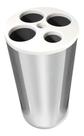 Lixeira Para Copos Descartáveis De Água E Café Em Aço Inox 30l BRANCO
