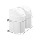 Lixeira Para Cozinha Elevatta Deslizante Lateral Dupla 12 Litros 3402 Dimec