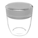Lixeira para Cozinha Pia 2,5L Crippa Pequena Redonda com Aro Interno Transparente Lixeira para Cozinha Pia 2,5L Crippa Pequena Redonda com Aro Interno Transparente