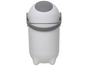 Lixeira para Fraldas Antiodor 10 Litros Branco Buba