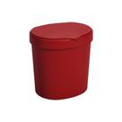 Lixeira para Pia Coza Vermelha Basic 4L 109060465