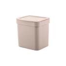 Lixeira para Pia de Cozinha Trium 4,7l Bege Ou