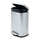 Lixeira Pedal Top Clean Inox 50 Litros com Balde Interno Lixeira Pedal Top Clean Inox 50 Litros com Balde Interno