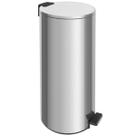 Lixeira Pedal Tramontina Loop 30L Inox Polido Balde Interno Lixeira Pedal Tramontina Loop 30L Inox Polido Balde Interno