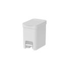 Lixeira Pedal Trium 6 Litros Fechado Martiplast Ou - Branco
