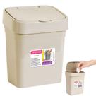Lixeira Pia Compacta Resistente 2,8L Tampa Removivel Fendi