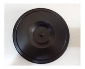 Lixeira Pia Cozinha Embutir 3 Litros Inox Preto Fosco Black