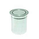 Lixeira Pia Cozinha Embutir Giratória Granito Inox 6 Litros