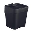 Lixeira Pia de Cozinha Slim Compacta 2,5 Lts Com Tampa