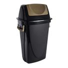 Lixeira Piso Basculante Ecoblack 58 Lts - Plasutil