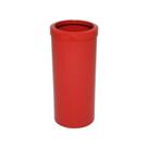 Lixeira Plástica 22 Litros Com Aro CB39A Vermelho