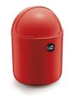 Lixeira Plástica 4 Litros Cesto De Lixo Tampa Capacete Cozinha Pia - UZ350 Uz Lixeira Plástica 4 Litros Cesto De Lixo Tampa Capacete Cozinha Pia - UZ350 Uz