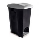 Lixeira Plástica 48 Litros Multiuso Grande Com Pedal E Tampa Cesto De Lixo Resistente Lixeira Plástica 48 Litros Multiuso Grande Com Pedal E Tampa Cesto De Lixo Resistente