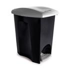 Lixeira Plástica com Pedal 7L Banheiro Cozinha Lavabo Tampa Basculante