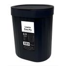 Lixeira Plástica de Pia 2,5L Moderna para Cozinha Banheiro