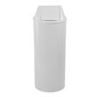 Lixeira Plástico Branco com Tampa Vai e Vem Branco de 50 Litros - EB27B - JSN
