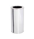 Lixeira Premium em Aço Inox 50l Aro Redonda