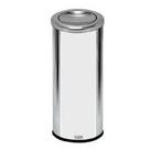 Lixeira Premium em Aço Inox 50l Basculante Redonda