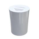 Lixeira Premium Redonda 10 litros Branca Metasul Lixeira Premium Redonda 10 litros Branca Metasul