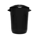 Lixeira Preta Cesto De Lixo Grande Cozinha 30 Litros - Jaguar