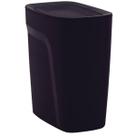 Lixeira Preta Plástica Tampa Basculante Compact Tramontina 8,5L Banheiro Cozinha